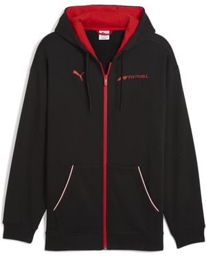 PUMA F1 Essentials+ Kapuzenjacke Herren - Schwarz