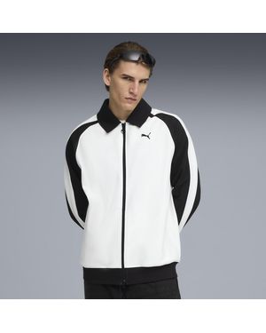 PUMA Giacca Sportiva Con Colletto T7 - Nero