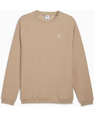 PUMA Boulder 2.0 Golf Crew Neck - Natural