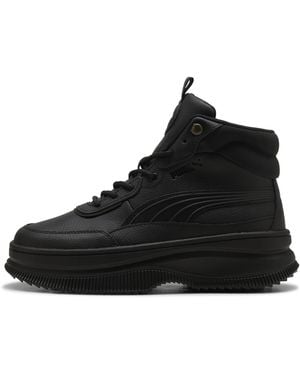 PUMA Mayra Leather Boots - Black