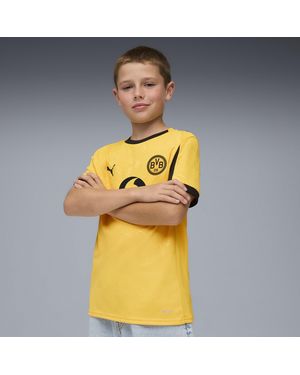 PUMA Borussia Dortmund 25/26 Cup Trikot Teenager, Kleidung, Sizzle/Schwarz - Gelb