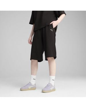 PUMA Jorts Wardrobe Ess Da 14" Vestibilità Comoda Da Donna - Nero