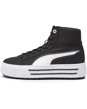 PUMA Kaia 2.0 Mid Top Sneakers - Black