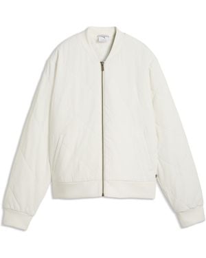 PUMA Chaqueta De Golf Acolchada Y Aislante Para Mujer, Accesoiros, Blanco