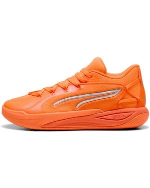 PUMA Scarpe Da Basket Stewie 4 Flawless Da Donna, Scarpe, Sun Stream/Arancione Pes