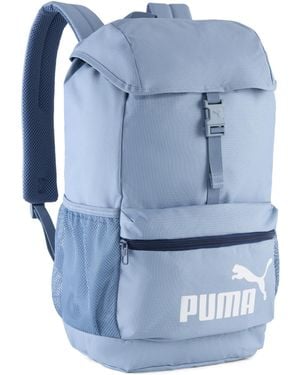 PUMA Mochila Phase Hooded 20 L, Accesoiros, Azul