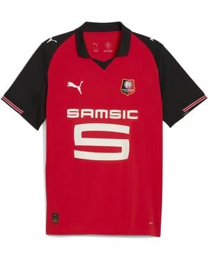 PUMA Stade Rennais Fc 25/26 Thuisshirt Voor Zwart/Rood, Maat
