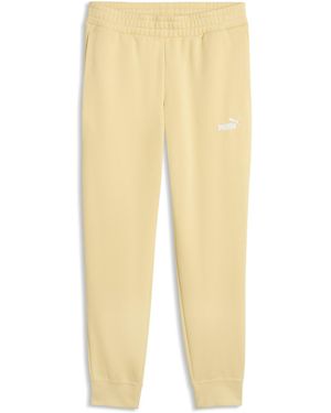 PUMA Pantalones De Chándal Essentials Logo Para Mujer, Ropa - Amarillo