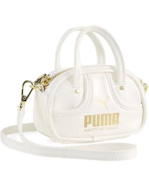PUMA Bolsa De Mano 1976 Pocket 0,5 L, Accesoiros, Blanco - Metálico