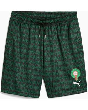 PUMA Morocco All-Over Print 6" Shorts /Archive - Green