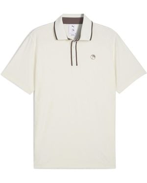 PUMA X Arnold Palmer Tipped Golf Jacquard-Polo Herren - Weiß