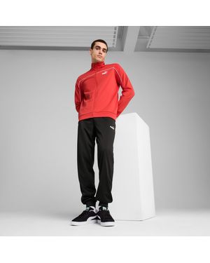 PUMA Poly-trainingspak Met Biezen - Rood