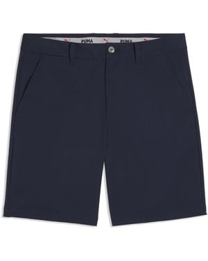 PUMA 101 8" Golf Shorts - Blue