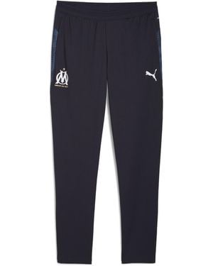 PUMA Olympique De Marseille Trainingsbroek Voor Blauw/Wit, Maat
