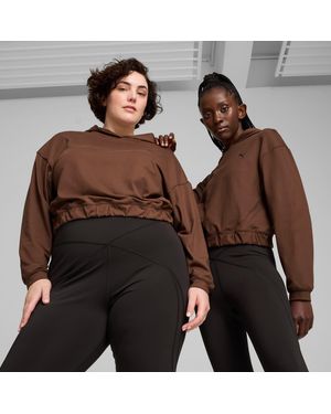PUMA Studio Foundations Trainingshoodie - Bruin