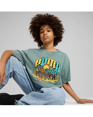 PUMA Graphics Iii T-shirt - Blauw