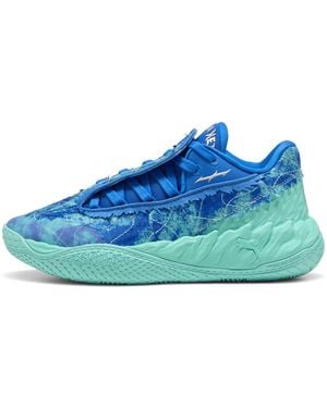 PUMA Mb.05 Lo Team Basketballschuhe Teenager, Schuhe - Blau