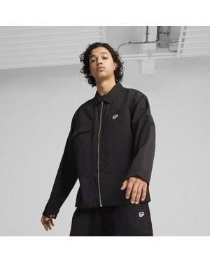 PUMA Downtown Relaxed Shirt - Black