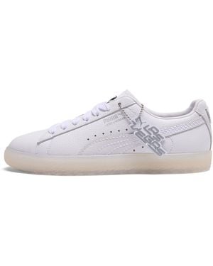 PUMA Clyde Club Flagship Shoes - White
