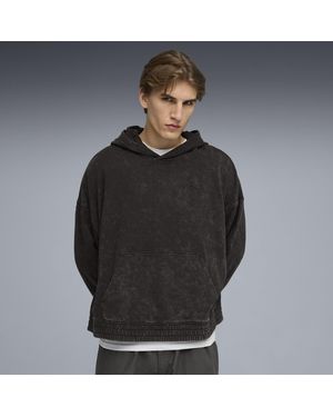 PUMA Future..Archive Boxy Verwassen Uniseks Hoodie, Maat - Zwart