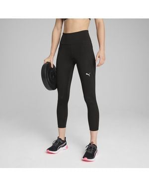 PUMA Train All Day Essentials High-Waisted 7/8 Training Leggings - Black