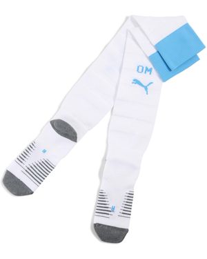 PUMA Olympique De Marseille 25/26 Socken Herren, Kleidung, /Azure - Weiß