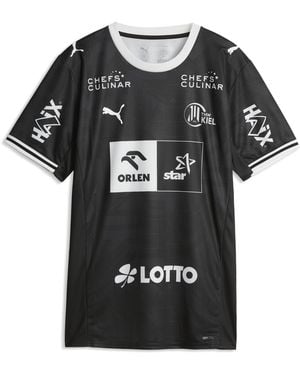 PUMA Thw Kiel Uitshirt Voor Zwart/Grijs, Maat