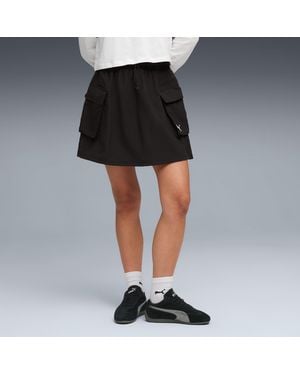 PUMA Wardrobe Essentials Cargo Skirt - Black