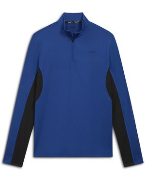 PUMA Fit Polyspan Quarter Zip Pullover - Blue