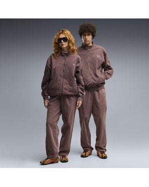 PUMA Pantalon De Survêtement Décontracté Délavé Future..archive E - Marron