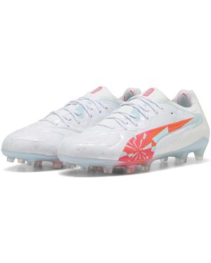 PUMA Scarpe Da Calcio King 20 Ultimate Brilliance Fg/Ag Da Donna, Accessori, Bianco