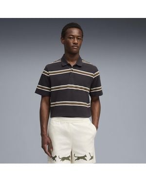 PUMA X Gumtree Golf & Nature Club Golfpolo Voor Maat - Zwart