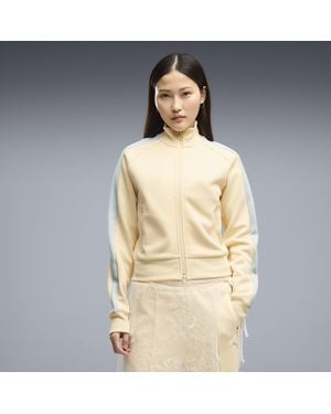 PUMA T7 Short Track Jacket - Natural