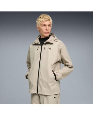 PUMA Tech Relaxed Track Jacket - Natural
