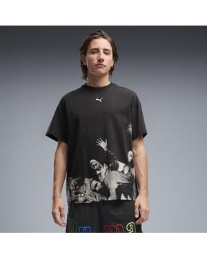 PUMA Memory Lane Oversized T-Shirt - Black