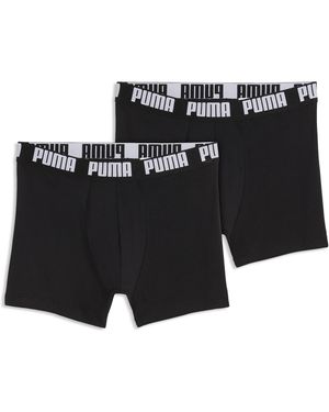 PUMA Lot De 6 Boxers - Noir