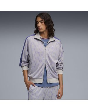 PUMA X Kidsuper T7 Track Jacket - Gray