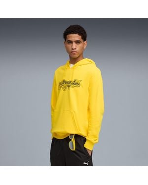 PUMA Borussia Dortmund Ftblculture Hoodie Faster - Yellow
