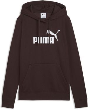 PUMA Ess No. 1 Logo Hoodie - Brown