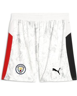 PUMA Kid Super X Manchester City Shorts Herren - Weiß