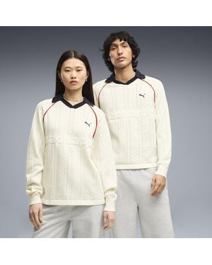 PUMA X Madhappy Pointelle Long Sleeve Jersey - White