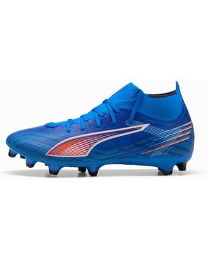 PUMA Ultra 6 Match+ Fg/Ag Football Boots Ultra//Glowing - Blue