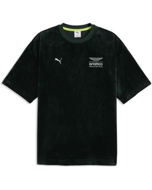 PUMA X Aston Martin Aramco F1Â Team Lifestyle Relaxed T-Shirt - Black