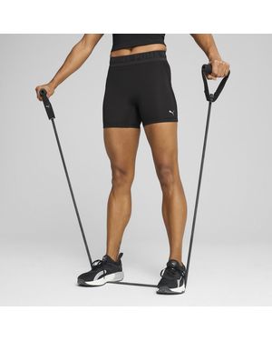 PUMA Lace High-Waisted 5" Short Tights - Blue