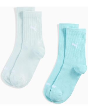 PUMA Klassieke Damessokken (Set Van 2 Paar) - Blauw