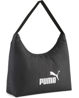 PUMA Bolso Hobo Slouchy 7,5 L, Accesoiros, Negro