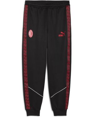PUMA Ac Milan King Anthem Broek Voor Zwart/Rood, Maat