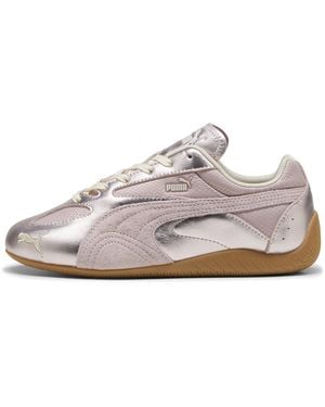 PUMA Speedcat Lou Metallic Sneakers - White