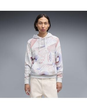 PUMA Hoodie À Imprimés Essentials - Blanc