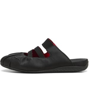 PUMA Speedcat Mule Satin Sneakers - Black
